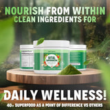Information nutritionnelle Vital Greens: 5 calories par portion.
