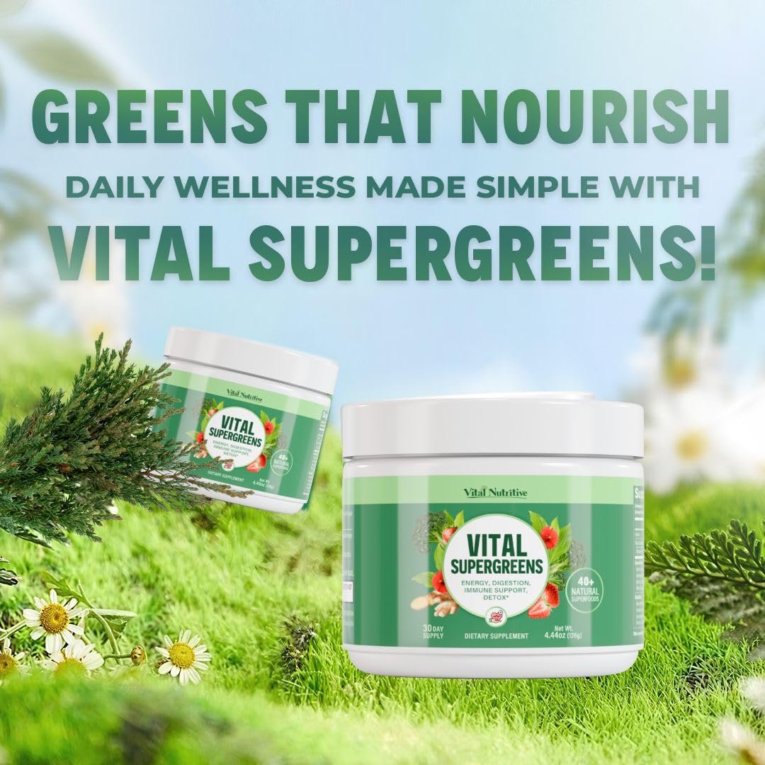 Cuillère-doseur Vital Greens, dosage facile au quotidien.