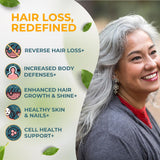 Vital Hair Complex — étiquette sans additifs, sécurité et pureté.
