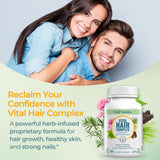Vital Hair Complex — gélules, soutiennent potentiellement cheveux et ongles.