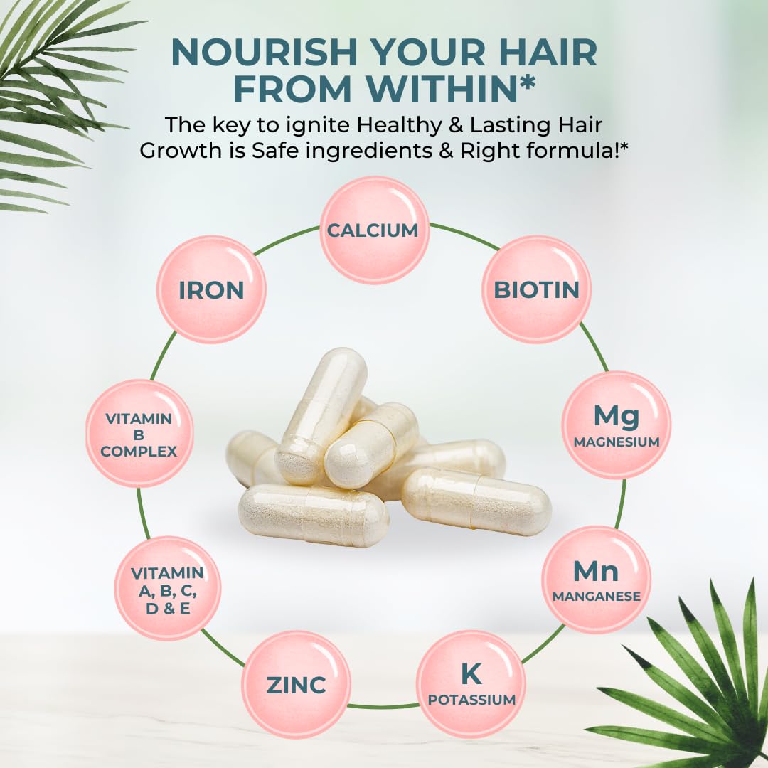 Vital Hair Complex — présentation, capsules faciles à avaler pour routine simplifiée.