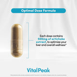 Vital Peak Artichoke – flacon d'artichaut favorisant énergie et clarté mentale
