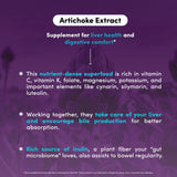 Vital Peak Artichoke – emballage vegan sans gluten pour mode de vie sain