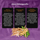 Vital Peak Ashwagandha: sans gluten pour les régimes adaptés.