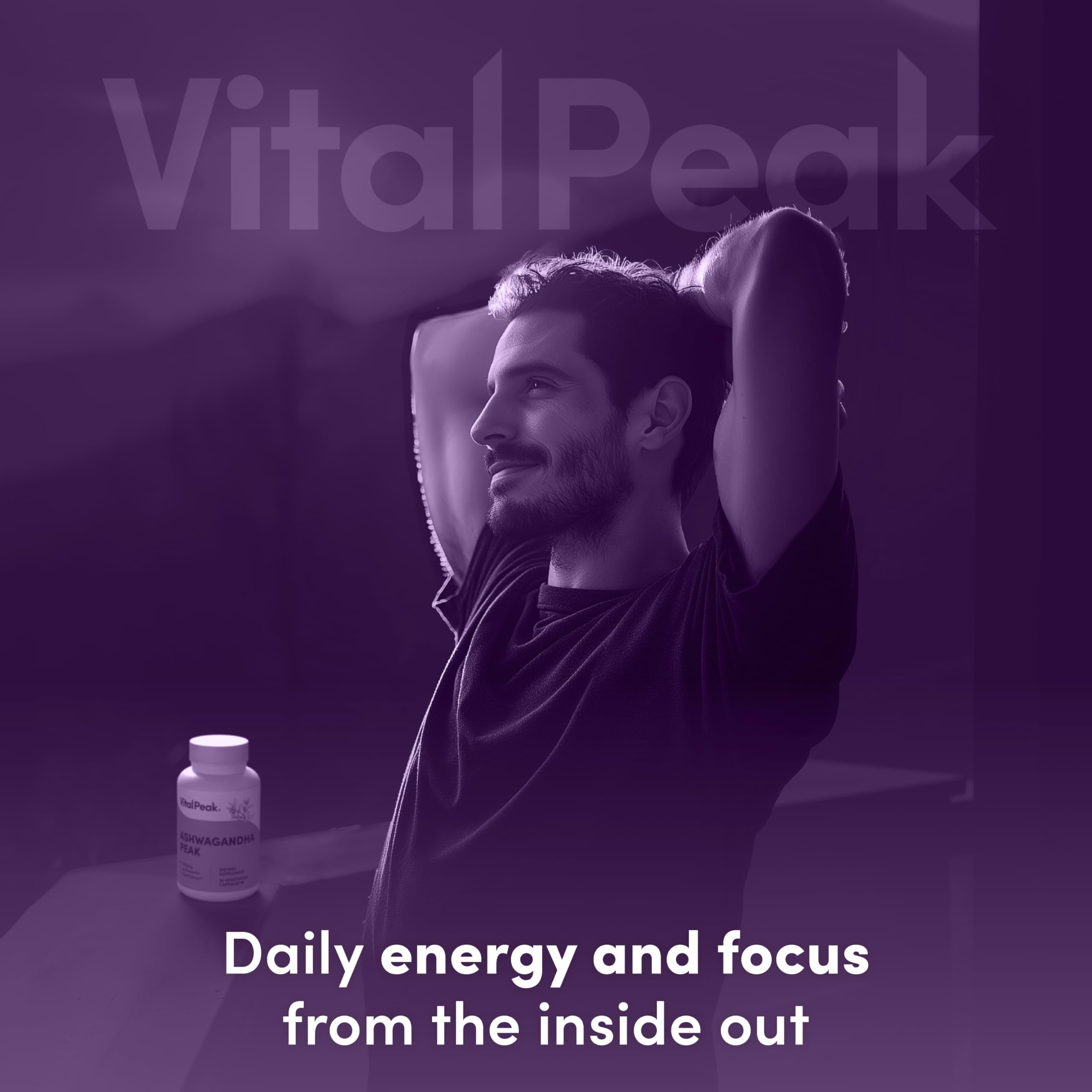 Vital Peak Ashwagandha: sans lactose, option végétale sécurisée.