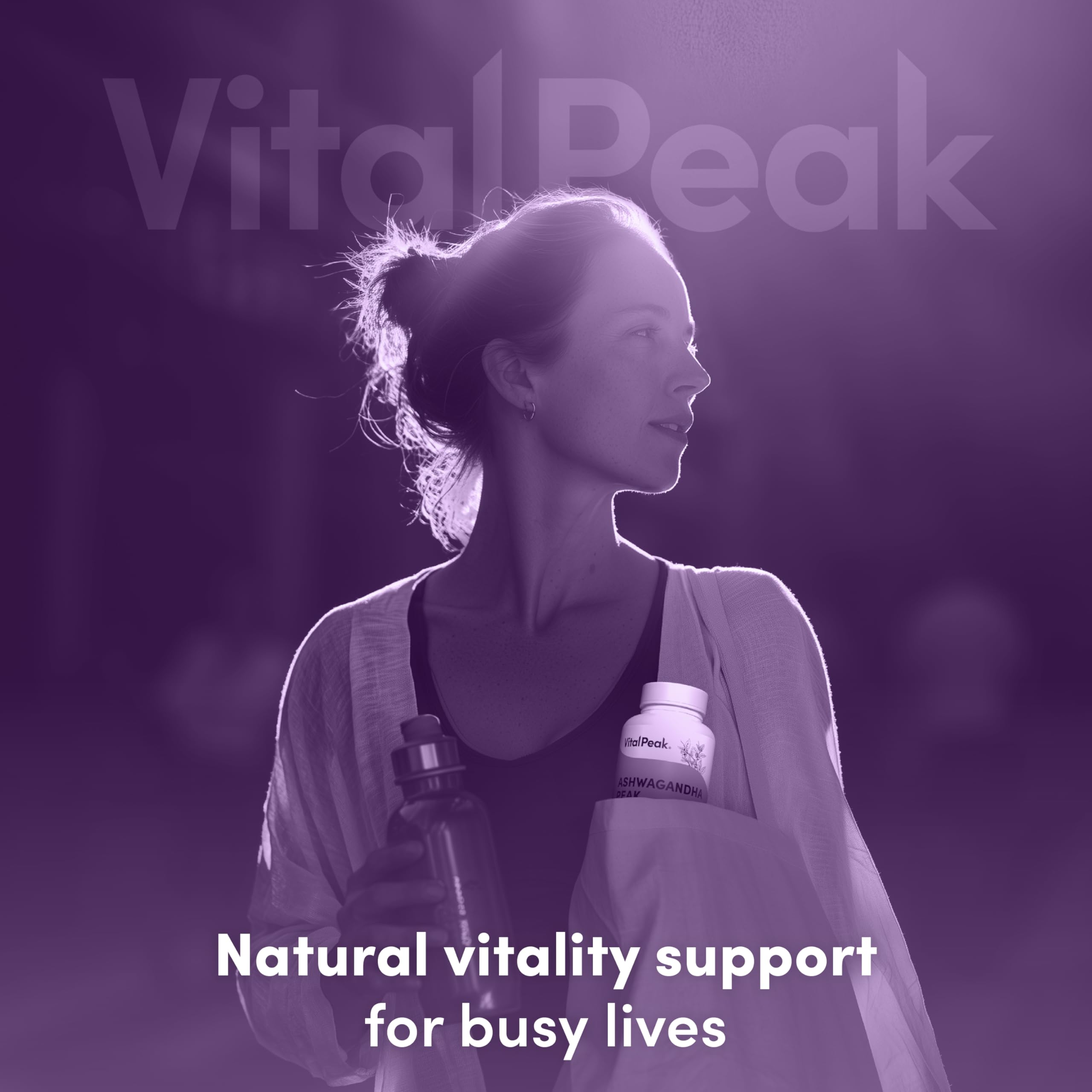 Vital Peak Ashwagandha: certification vegan pour une traçabilité éthique.