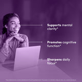 Vital Peak Brain Peak : étiquette indiquant les ingrédients clés et la qualité.