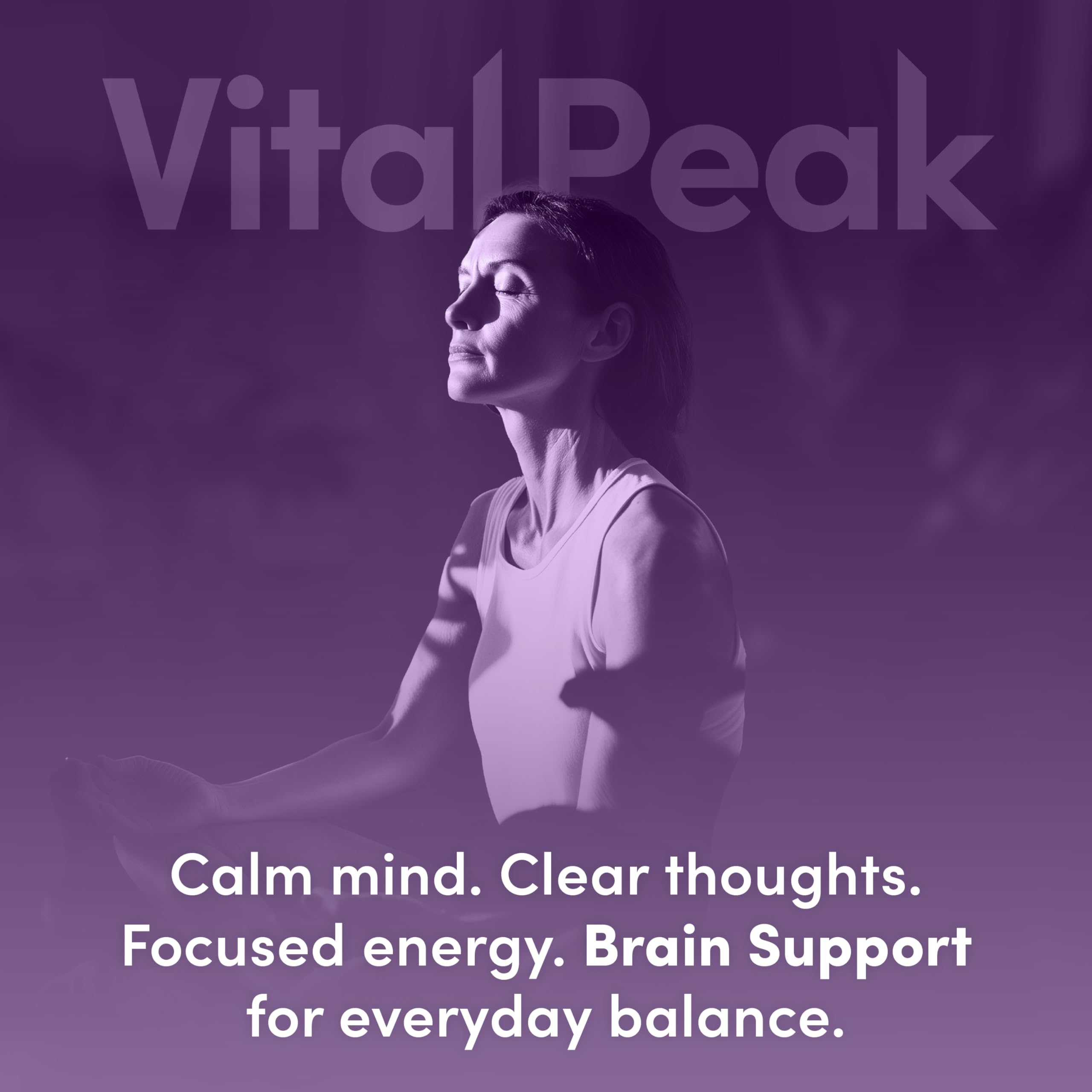 Vital Peak Brain Peak : produit vegan et sans gluten pour votre routine.
