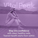Vital Peak Ongles et peau — flacon prêt à l’emploi dans la routine beauté.