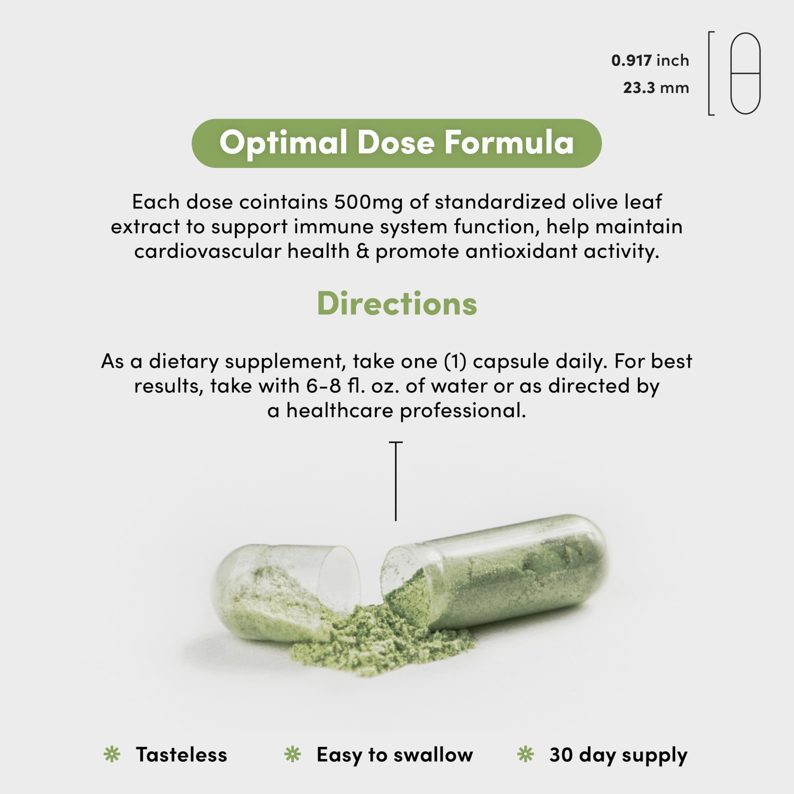 Vital Peak — capsules feuille d’olive, soutien potentiel cardio‑vasculaire.