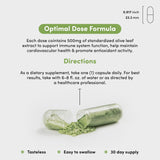 Vital Peak — capsules feuille d’olive, soutien potentiel cardio‑vasculaire.