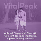 Vital Peak Santé intestinale — ingrédients visibles suggérant un soutien digestif.