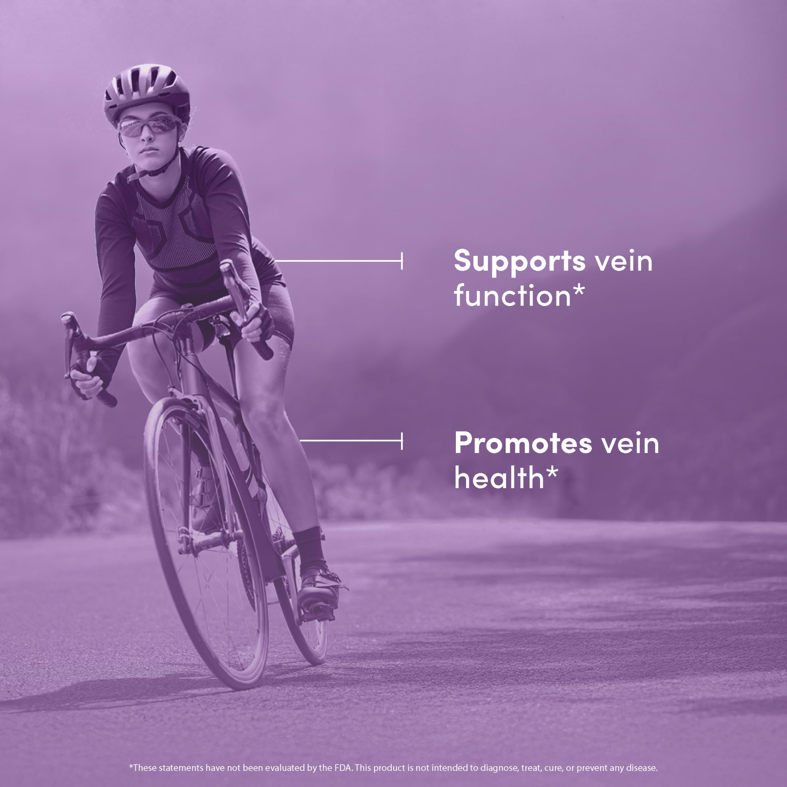 Vital Peak Vein Care Blend: capsules prêtes pour soutenir la circulation des jambes au quotidien.