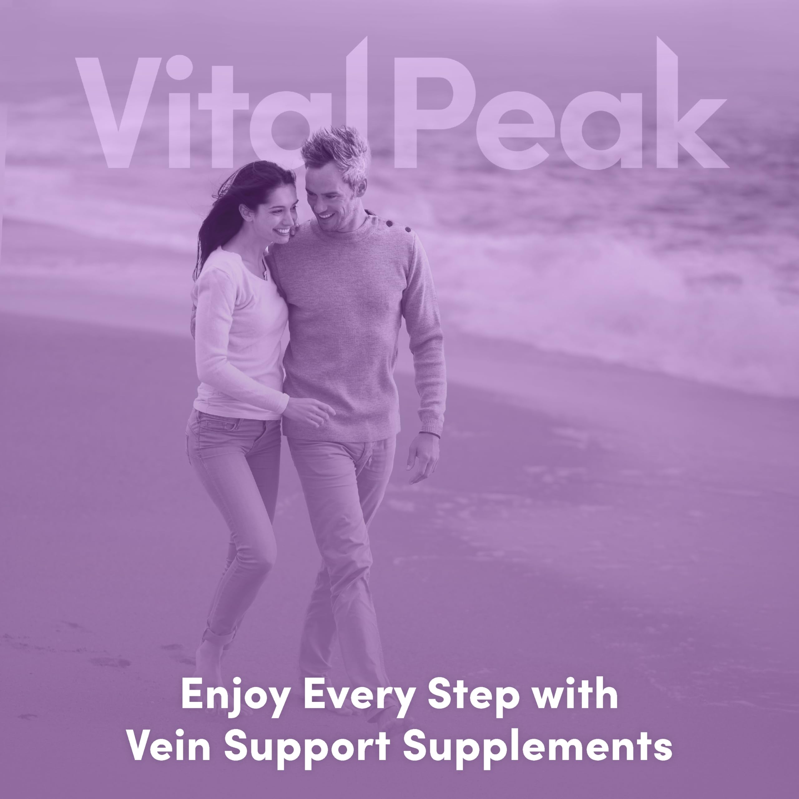 Vital Peak Vein Care Blend: usine certifiée americaine et ingrédients conformes.