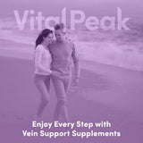 Vital Peak Vein Care Blend: usine certifiée americaine et ingrédients conformes.