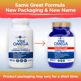 Vital Planet Omega-3: formatTriglycérides, meilleure absorption et digestion.