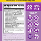 Vital Flora sur l'étiquette, informations claires sur les souches et le dosage.