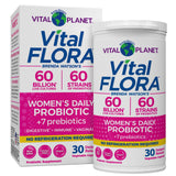 Vital Planet Vital Flora Probiotiques Femmes – bouteille et potentiel soutien digestif quotidien