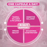 Vital Flora Probiotiques Femmes – capsules gélulées pour une administration pratique