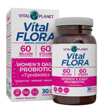 Vital Flora de Vital Planet : capsule facile à avaler pour le soutien digestif quotidien