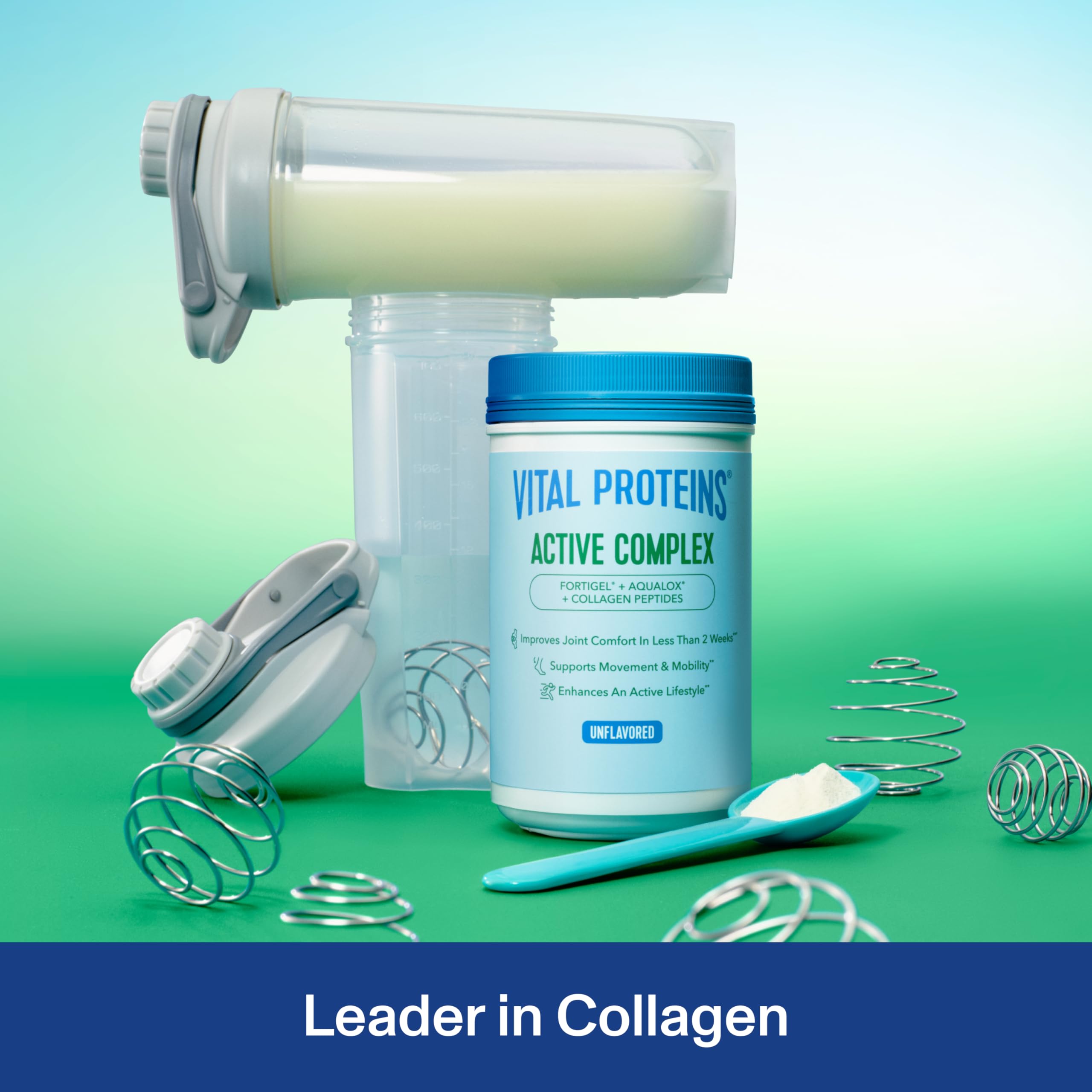 Vital Proteins Active Complex – cuillère doseuse prête à mesurer la portion.