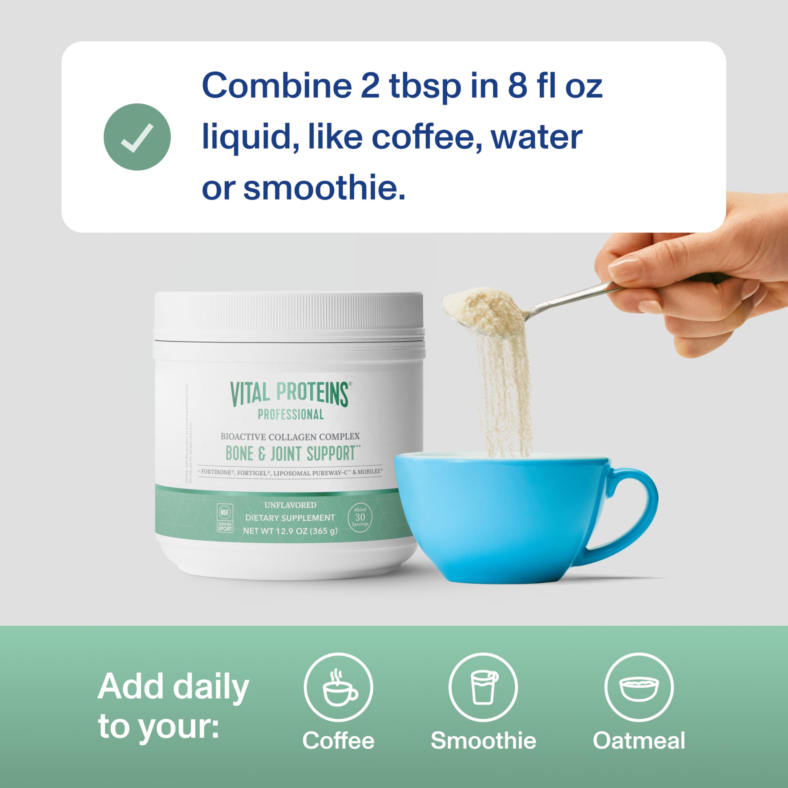 Vital Proteins articulation-en-mouvement – soutien potentiel des articulations.