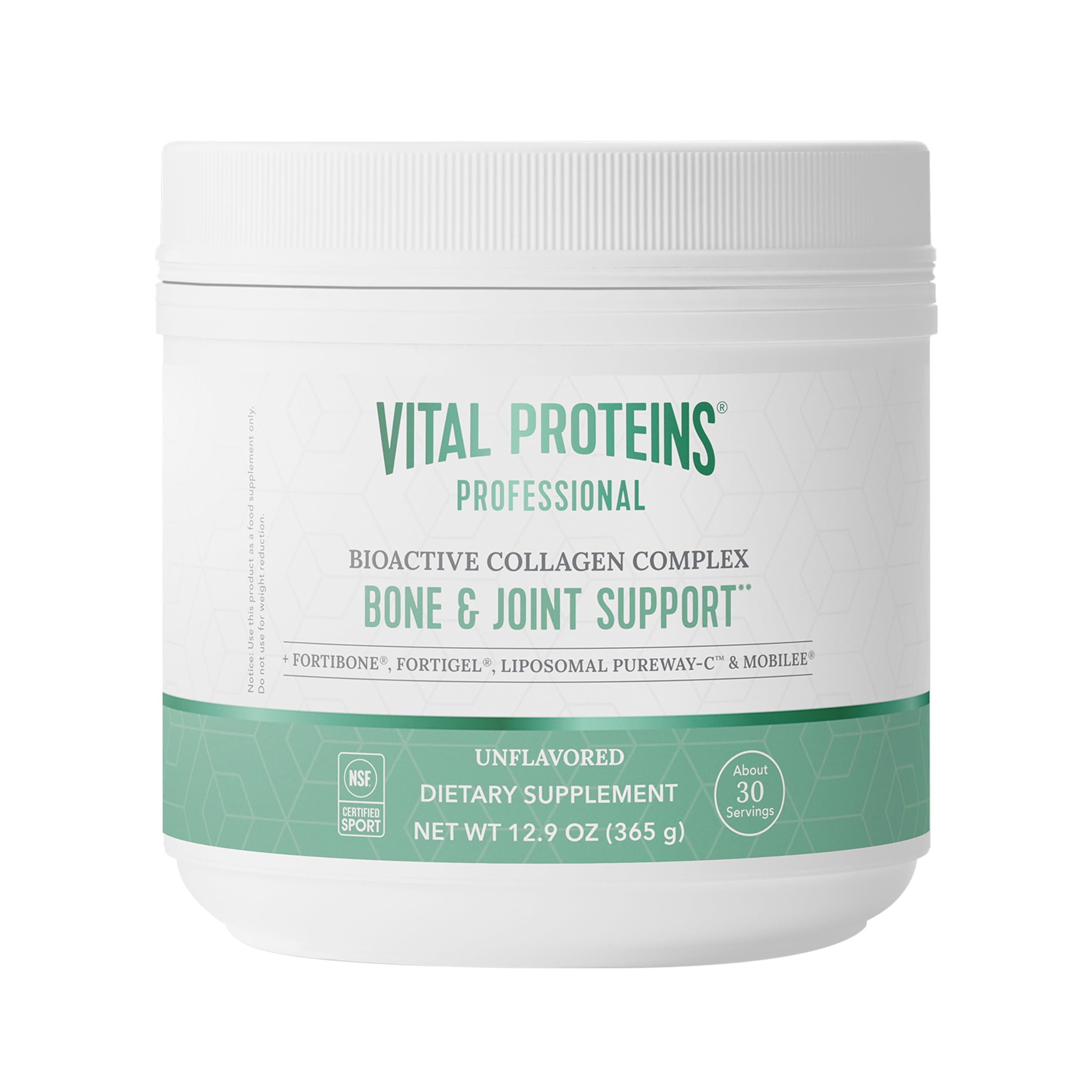 Vital Proteins Bioactif Collagene Complex – bouteille pour le soutien osseux.