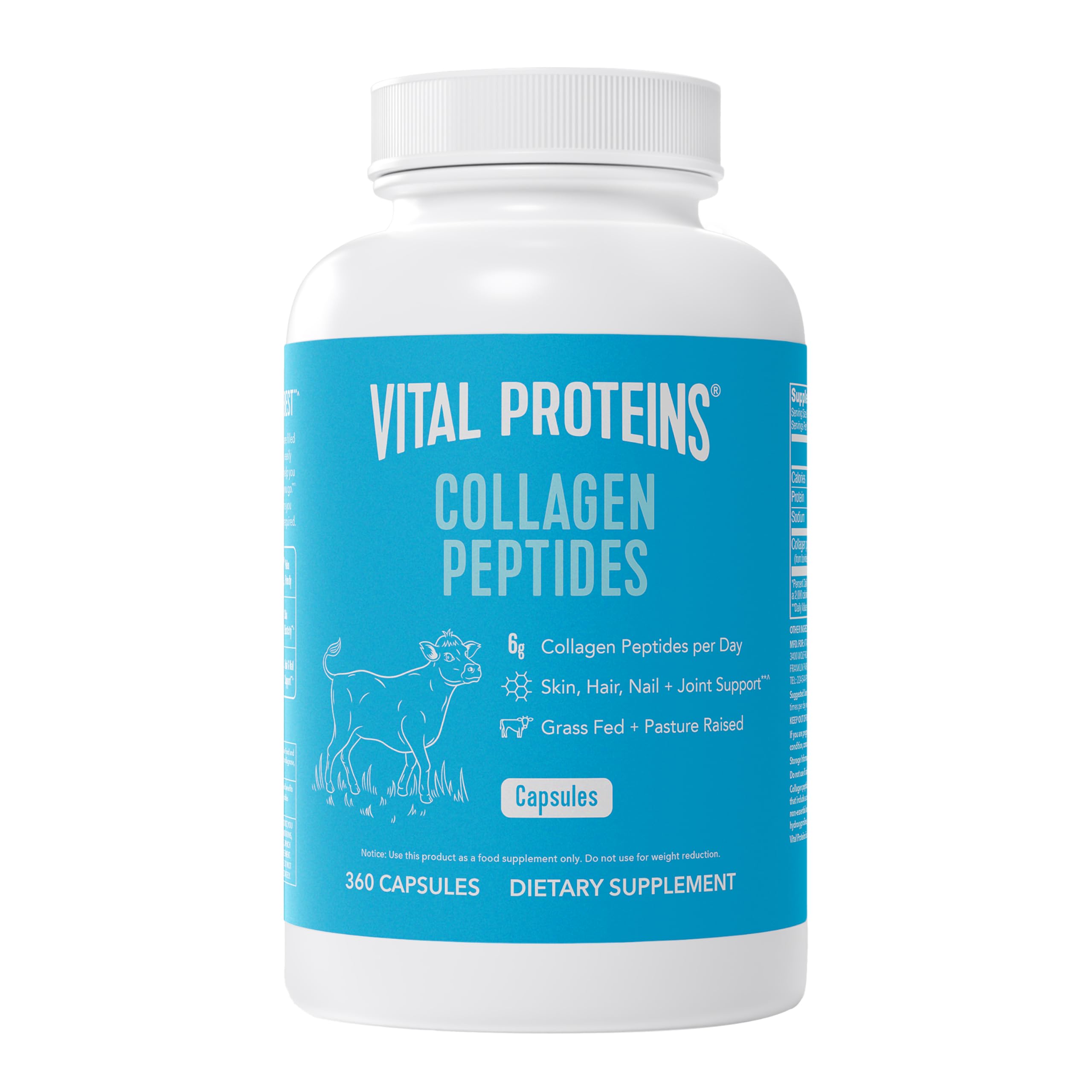 Vital Proteins: capsules de collagène pour femmes, soutien possible cheveux et peau
