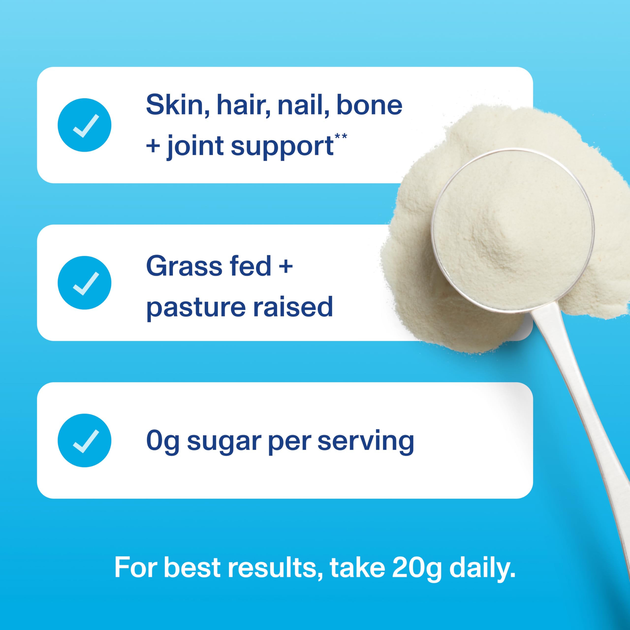 Vital Proteins Collagen Peptides: polyvalente pour café et smoothie.