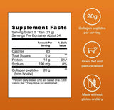 Vital Proteins Collagen Peptides, doseuse visible, pratique pour boisson rapide.