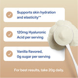 Vital Proteins Collagen Peptides vanille – soutien potentiel des cheveux et de la peau.