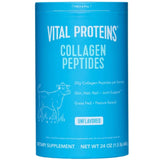 Vital Proteins Collagène Peptides, bouteille naturelle, poudre neutre idéale pour boissons.