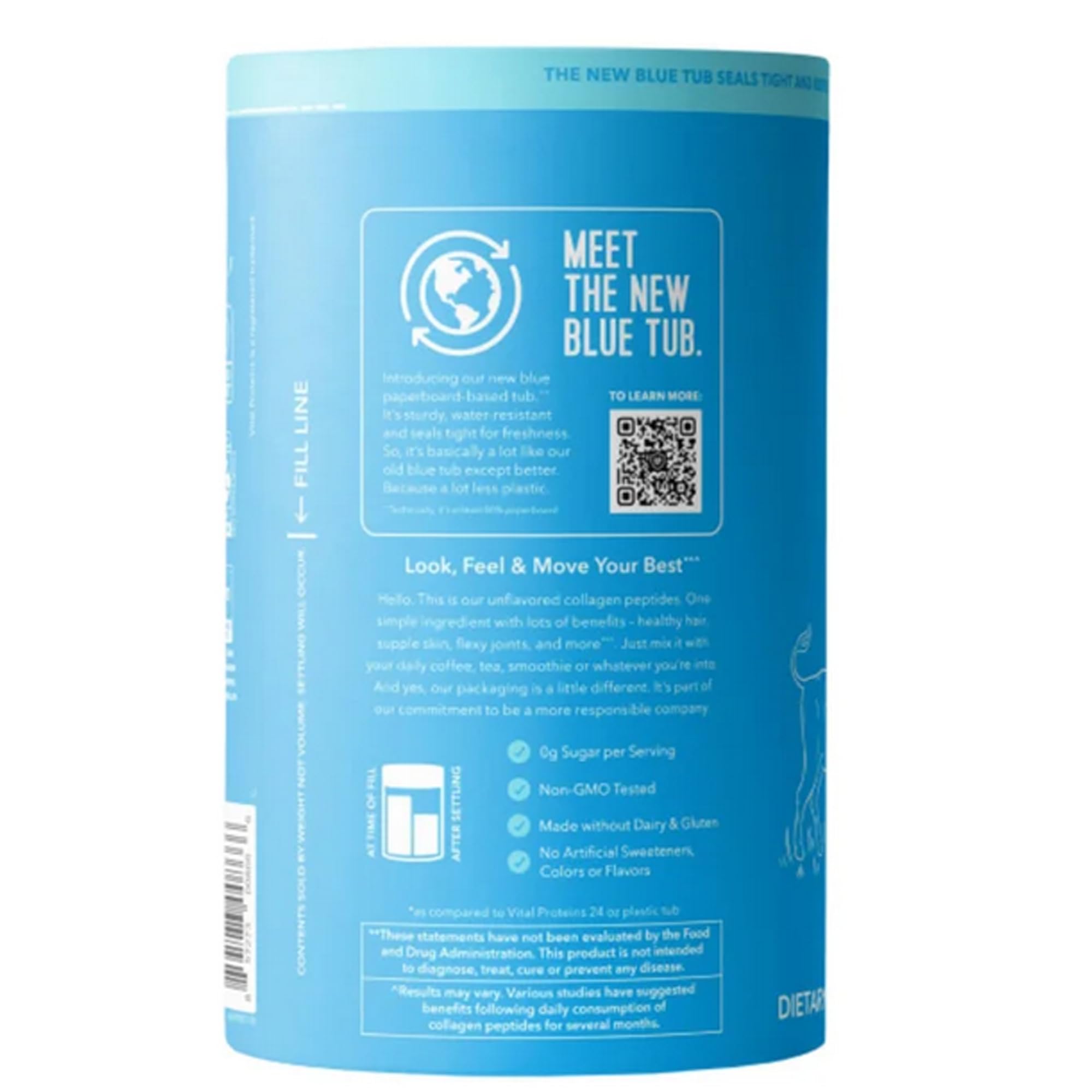 Vital Proteins Collagen Peptides – poudre: texture fine dans smoothie nutritif