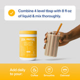 Vital Proteins Collagen Peptides Vanille – idéal dans smoothies délicieux et nutritifs.