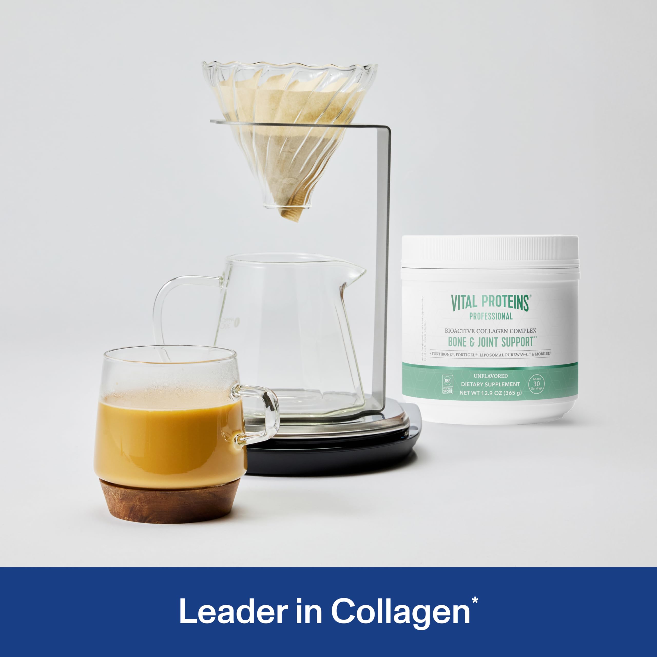 Vital Proteins cuillere-dose Collagene Bioactif – dosage pratique pour mélanger.