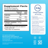 Vital Proteins: dosage 3,3 g par portion, ingestion facile
