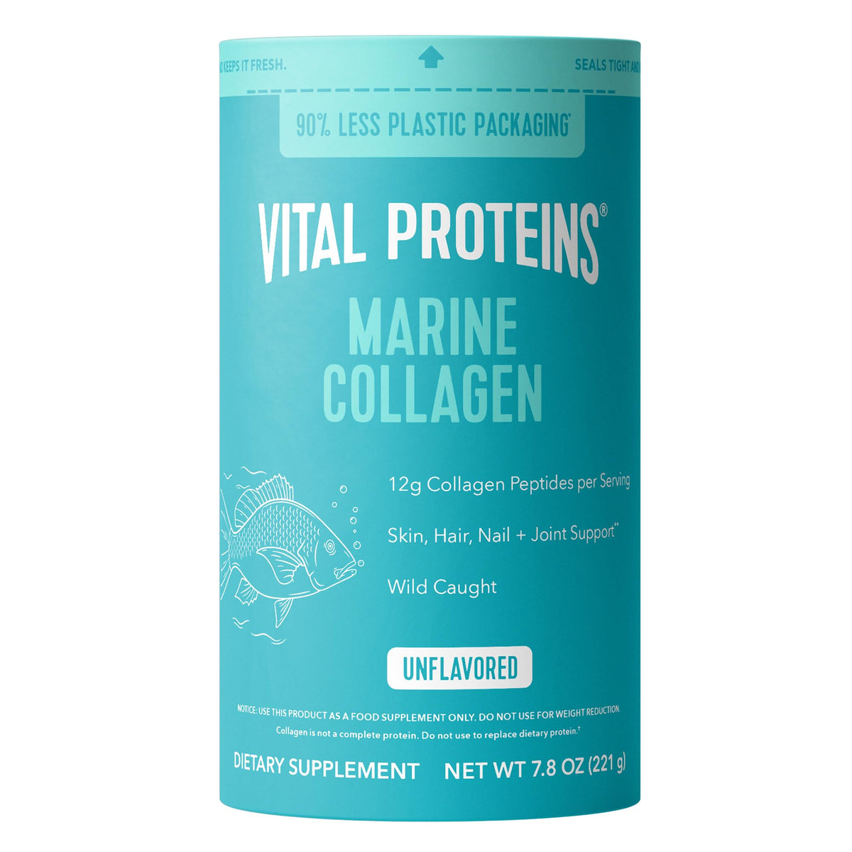 Vital Proteins emballage du collagène marin prêt à intégrer votre routine beauté