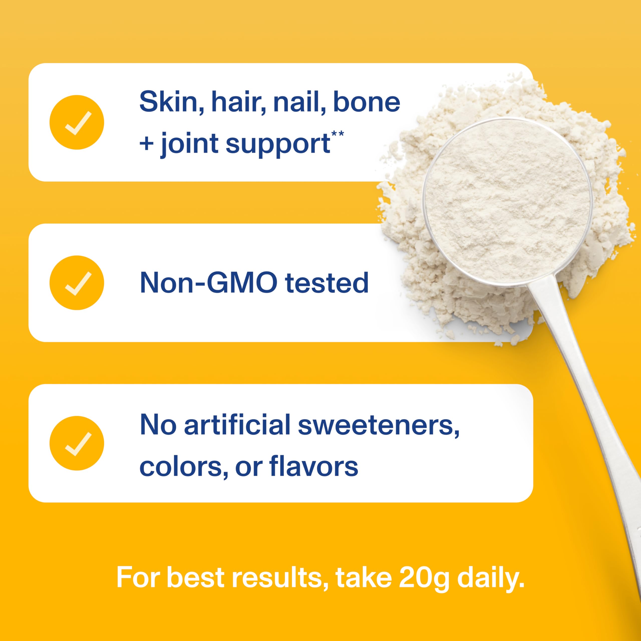 Vital Proteins sans lait et sans gluten, option adaptée.