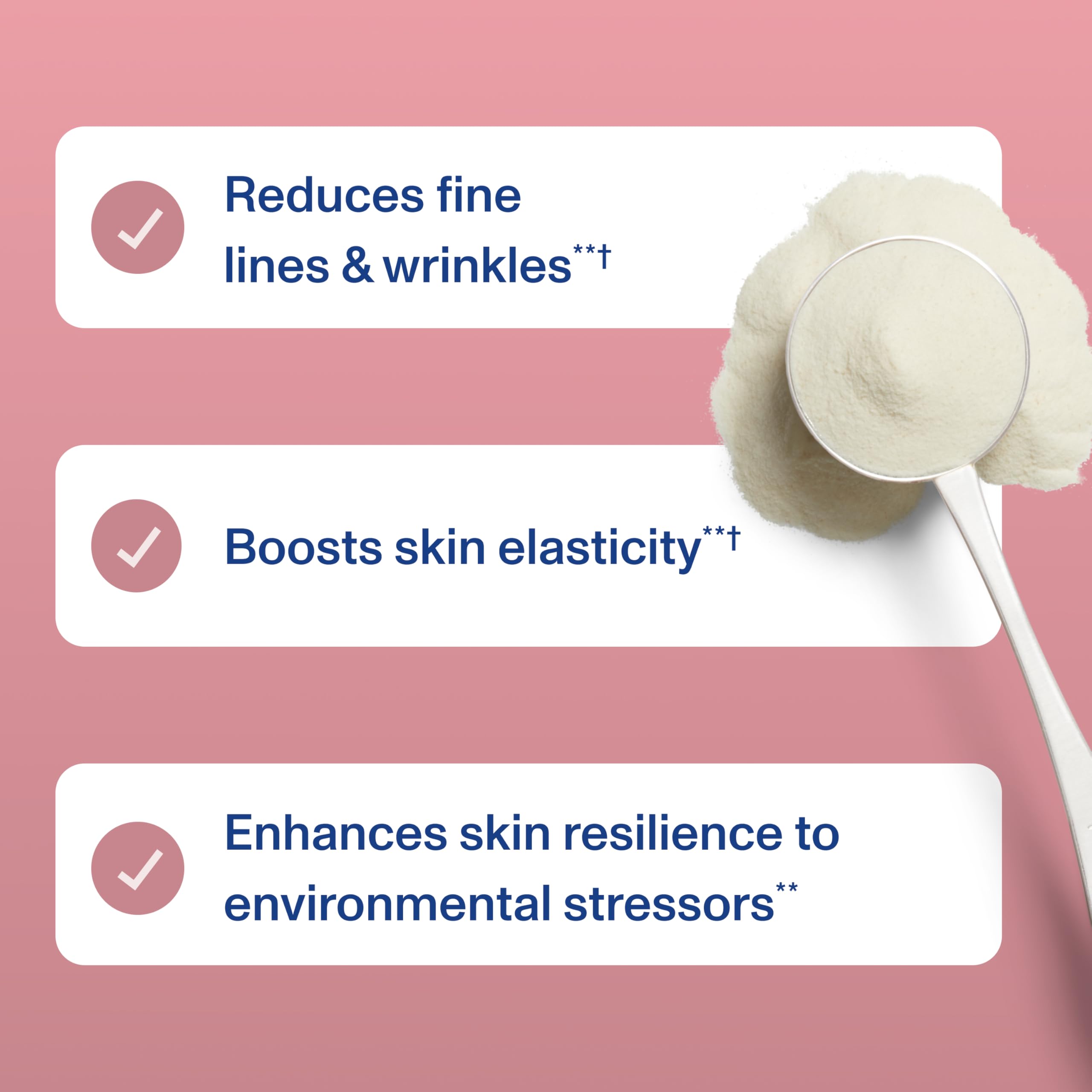 Vital Proteins - usage quotidien, peau plus résiliente face aux éléments.