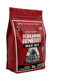 Emballage VITAL 4U Screamin Energy Max Hit, énergie rapide et pratique.