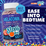 Vital+Boon mélatonine 10 mg, comprimés sans sucre pour endormissement naturel