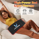 VitalCROSS tapis couvrant lombaires et abdomen, adaptable grâce aux sangles.