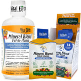 Vital Earth Minerals Détox et Bien-être – bouteille 960 ml hydratation pratique au quotidien
