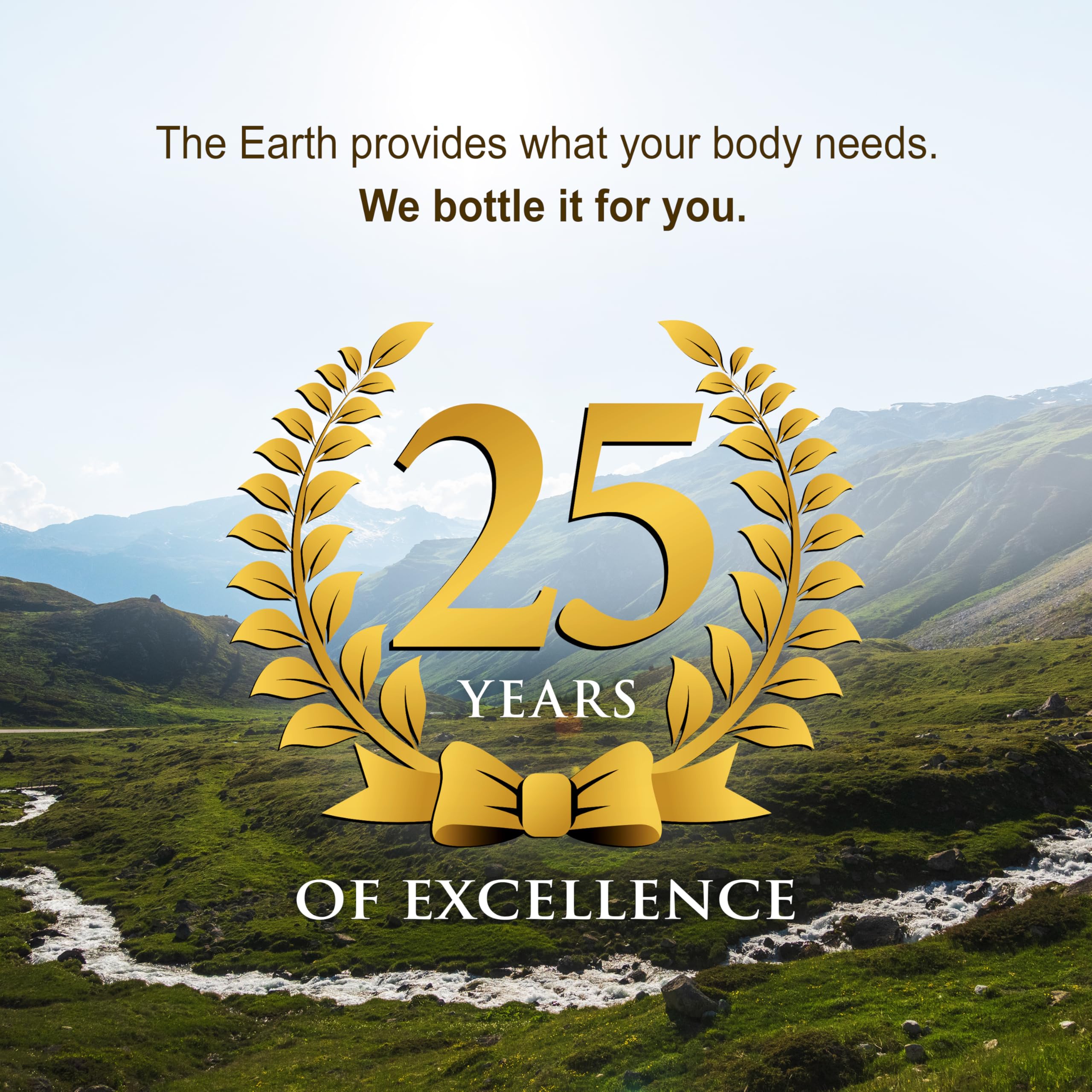 Vital Earth Minerals – étiquette claire, traçabilité des ingrédients.