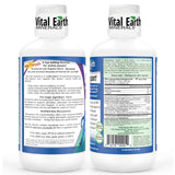 Vital Earth Minerals – versement dans l'eau, dégustation agréable après le repas.
