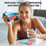 VitalHarvest saveur pastèque, sachets faciles à ajouter à l'eau.