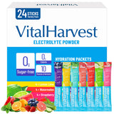 VitalHarvest pochette électrolytes citron-lime, hydratation rapide après l’effort.