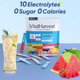 VitalHarvest peche-blanche, rafraîchissement sans sucre en déplacement
