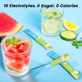 VitalHarvest utilisation sportive avec sachets électrolytes soutenant l'hydratation pendant l'effort.