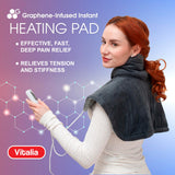 Vitalia, nuque et épaule, design ergonomique pour maintien stable et confortable.